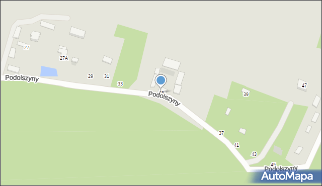 Skaryszew, Podolszyny, 35, mapa Skaryszew