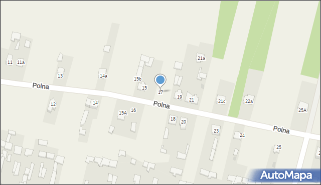 Skarżysko Kościelne, Polna, 17, mapa Skarżysko Kościelne