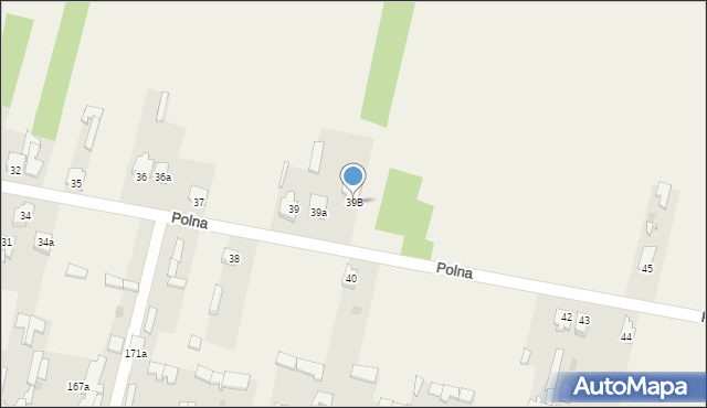Skarżysko Kościelne, Polna, 39B, mapa Skarżysko Kościelne