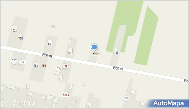 Skarżysko Kościelne, Polna, 54b, mapa Skarżysko Kościelne
