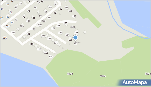 Skoki, Polna, 127, mapa Skoki