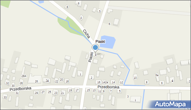 Skórkowice, Północna, 4, mapa Skórkowice