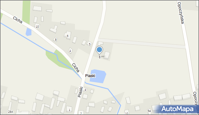 Skórkowice, Północna, 6, mapa Skórkowice