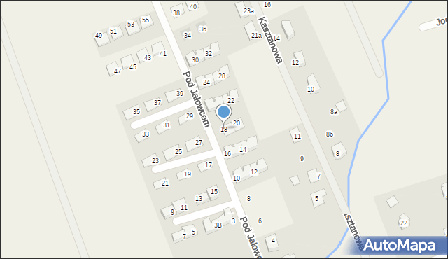 Skowarcz, Pod Jałowcem, 18, mapa Skowarcz