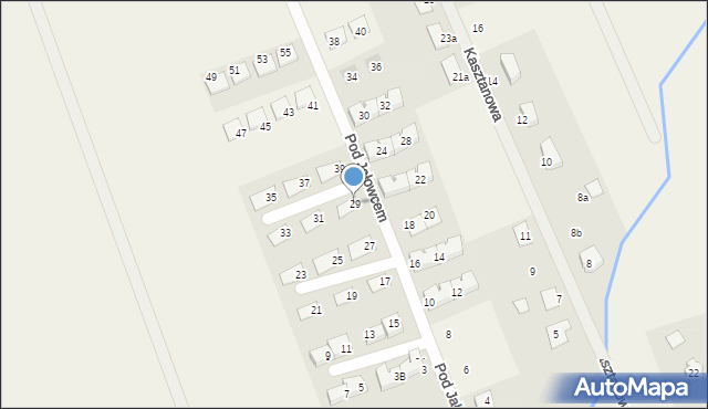 Skowarcz, Pod Jałowcem, 29, mapa Skowarcz
