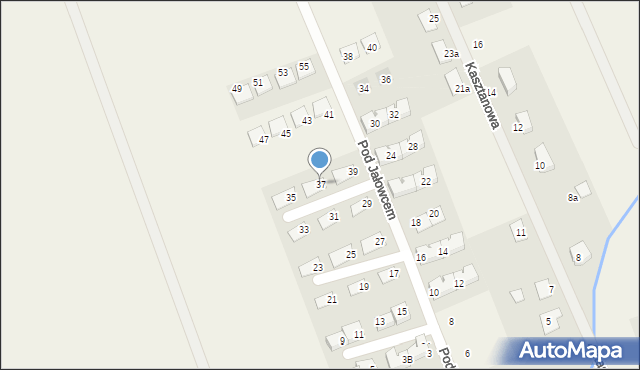 Skowarcz, Pod Jałowcem, 37, mapa Skowarcz