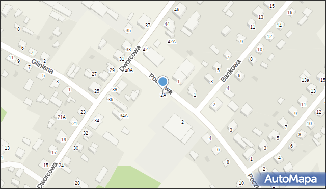 Śliwice, Pocztowa, 2A, mapa Śliwice