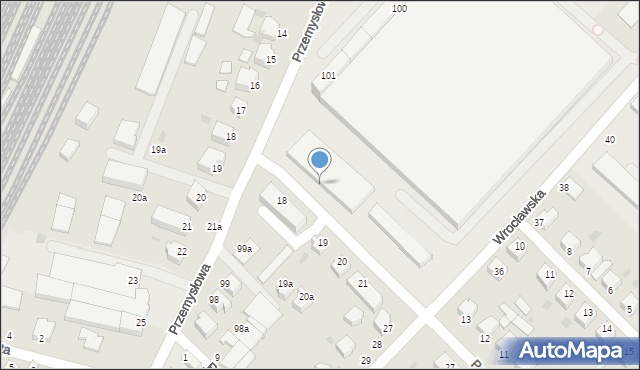 Słupsk, Pomorska, 15, mapa Słupska