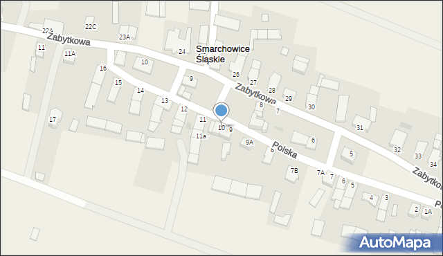 Smarchowice Śląskie, Polska, 10, mapa Smarchowice Śląskie