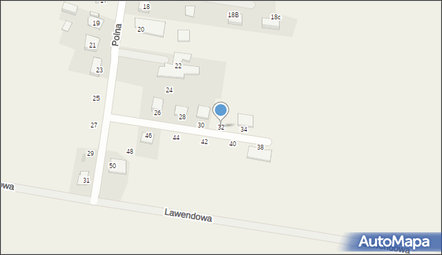 Smardzów, Polna, 32, mapa Smardzów