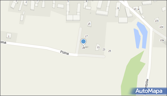 Smardzów, Polna, 19, mapa Smardzów