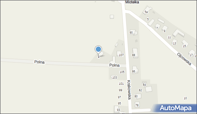 Smardzowice, Polna, 4, mapa Smardzowice