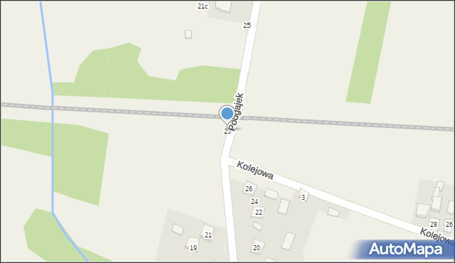 Smogorzów, Podgajek, 23, mapa Smogorzów