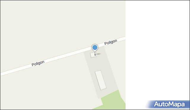 Smołdzino, Poligon, 6, mapa Smołdzino