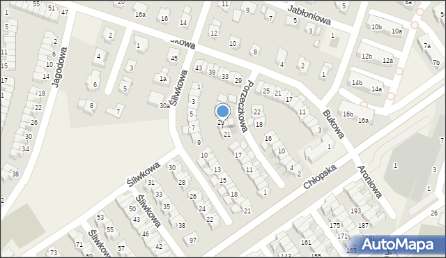 Smolec, Porzeczkowa, 23, mapa Smolec