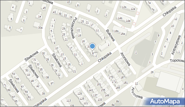 Smolec, Porzeczkowa, 4, mapa Smolec