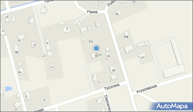 Sobin, Polkowicka, 82, mapa Sobin