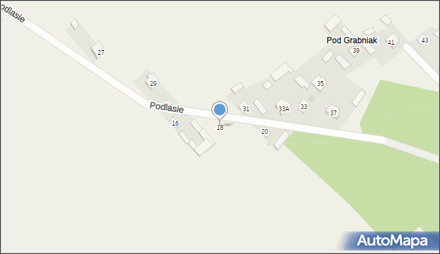 Sobolew, Podlasie, 18, mapa Sobolew