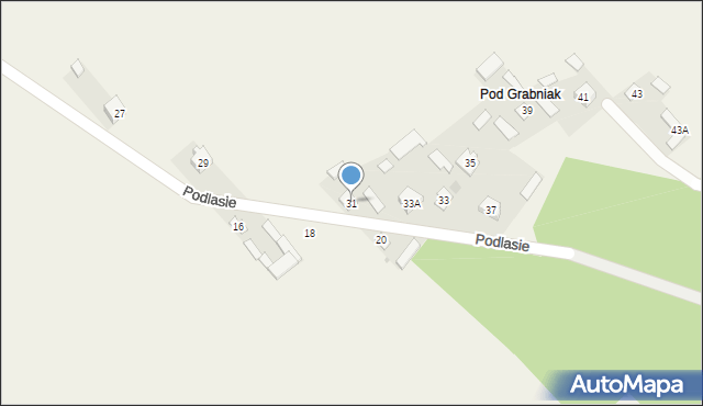 Sobolew, Podlasie, 31, mapa Sobolew