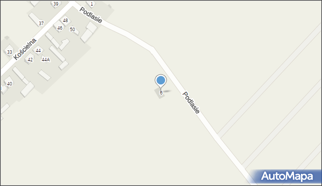 Sobolew, Podlasie, 6, mapa Sobolew