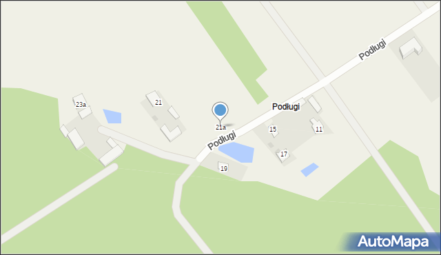 Sobolew, Podługi, 21a, mapa Sobolew