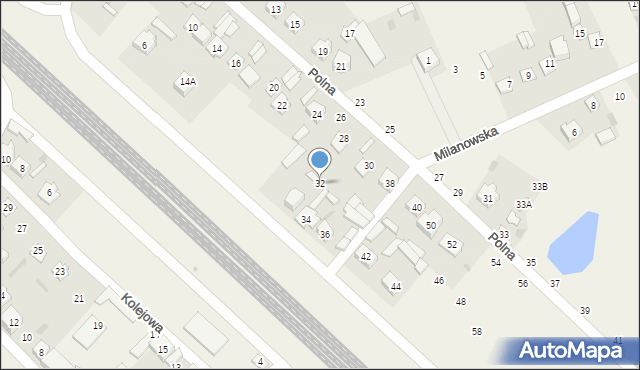 Sobolew, Polna, 32, mapa Sobolew