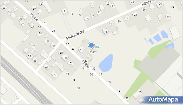 Sobolew, Polna, 33A, mapa Sobolew