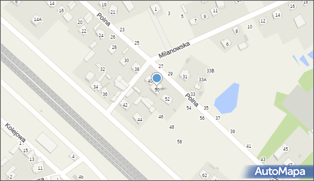 Sobolew, Polna, 50, mapa Sobolew