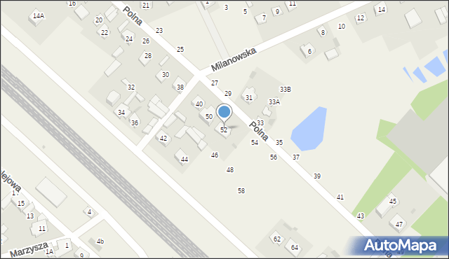 Sobolew, Polna, 52, mapa Sobolew