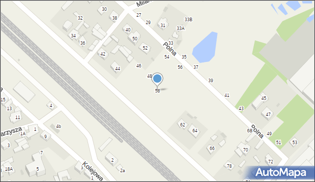 Sobolew, Polna, 58, mapa Sobolew