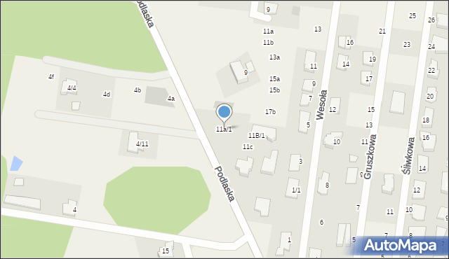 Sobolewo, Podlaska, 11a/1, mapa Sobolewo