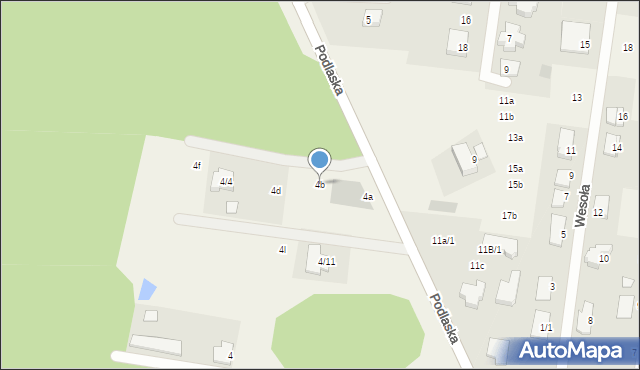 Sobolewo, Podlaska, 4b, mapa Sobolewo