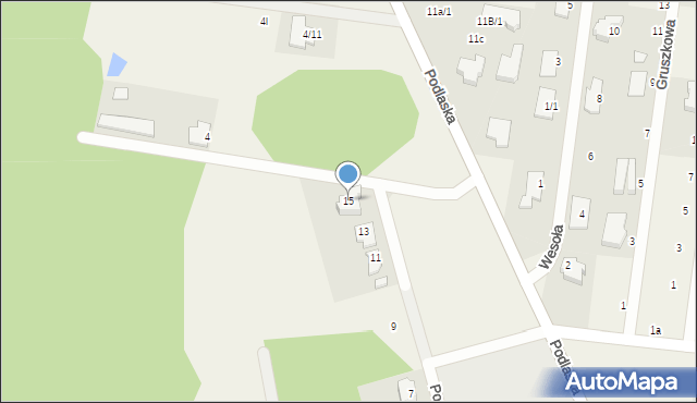 Sobolewo, Pogodna, 15, mapa Sobolewo