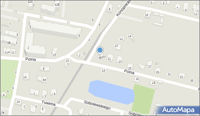 Sochaczew, Polna, 19, mapa Sochaczew