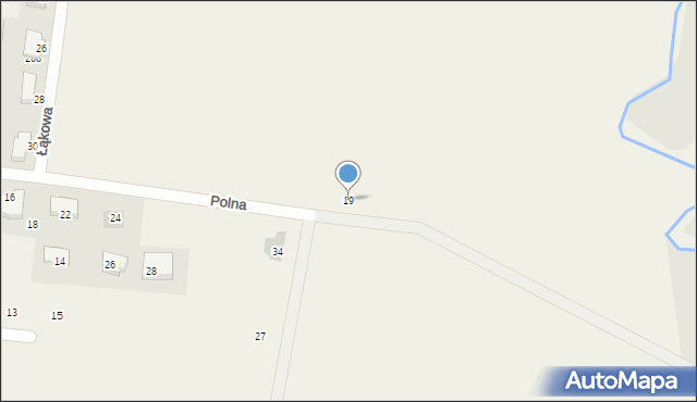 Sochonie, Polna, 19, mapa Sochonie