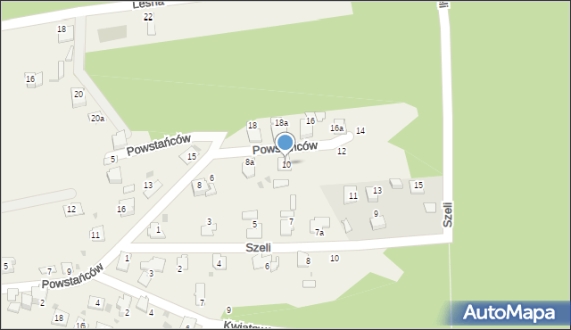 Solarnia, Powstańców, 10, mapa Solarnia