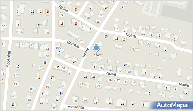Solec Kujawski, Polna, 21A, mapa Solec Kujawski