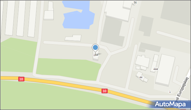 Solec Kujawski, Powstańców, 19A, mapa Solec Kujawski