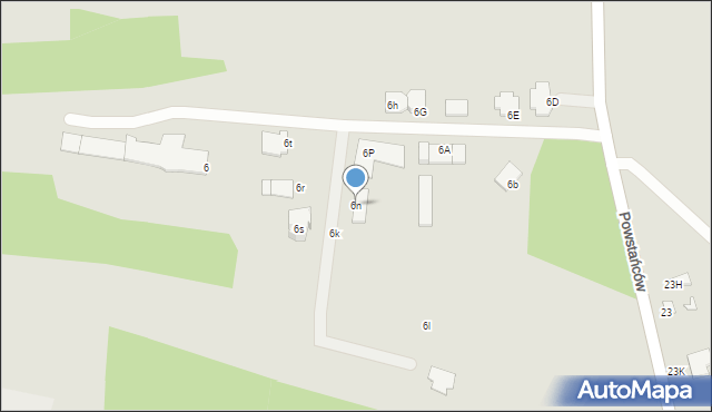 Solec Kujawski, Powstańców, 6n, mapa Solec Kujawski