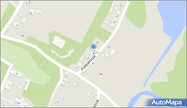 Solec nad Wisłą, Podzamcze, 6, mapa Solec nad Wisłą
