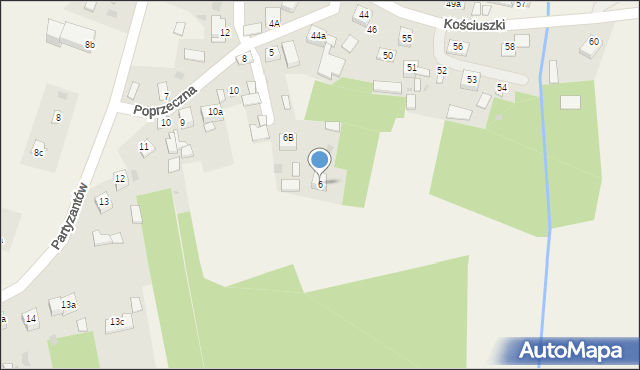 Solec-Zdrój, Poprzeczna, 6, mapa Solec-Zdrój