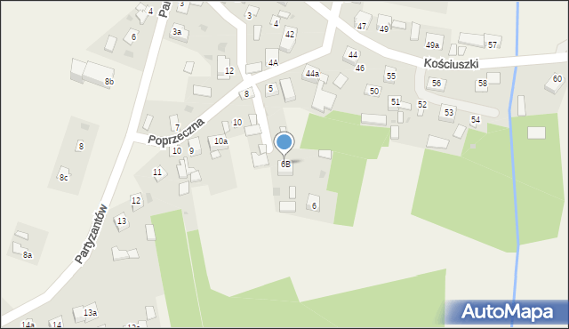 Solec-Zdrój, Poprzeczna, 6B, mapa Solec-Zdrój