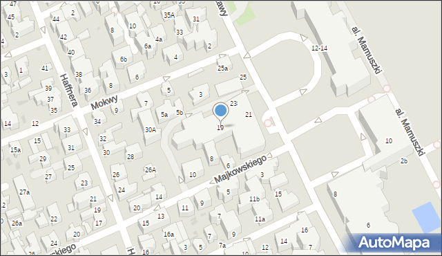 Sopot, Powstańców Warszawy, 19, mapa Sopotu