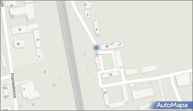 Sopot, Polna, 21, mapa Sopotu