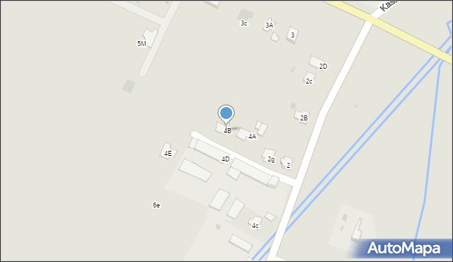 Sośnicowice, Powstańców, 4B, mapa Sośnicowice