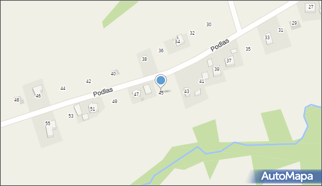 Sosnowice, Podlas, 45, mapa Sosnowice