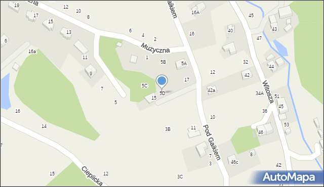 Staniszów, Pod Gaikiem, 5D, mapa Staniszów