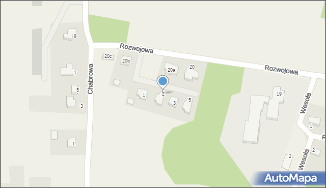 Stare Bosewo, Pogodna, 2, mapa Stare Bosewo