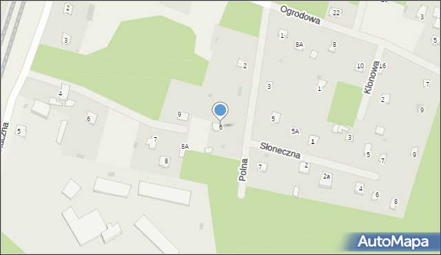 Stare Bosewo, Polna, 6, mapa Stare Bosewo