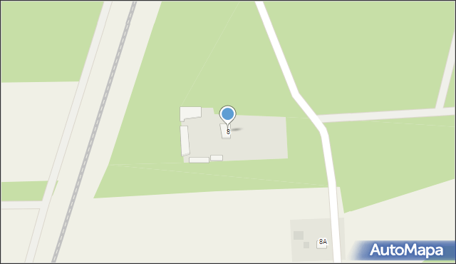 Stare Bosewo, Polna, 8, mapa Stare Bosewo